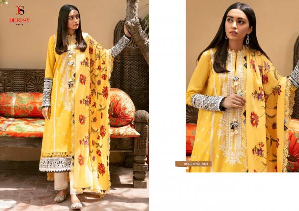 Deepsy Zaha Festive Designer Cotton Embroidery Pakistani Salwar